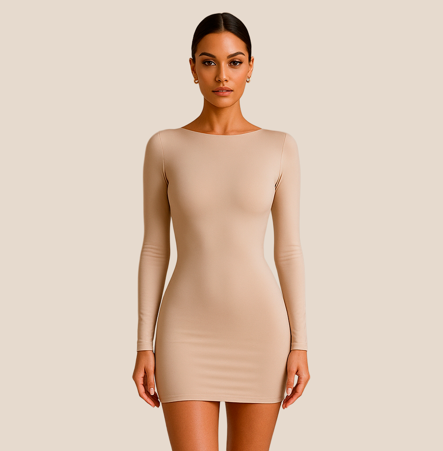 Bare Grace Open-Back Dress