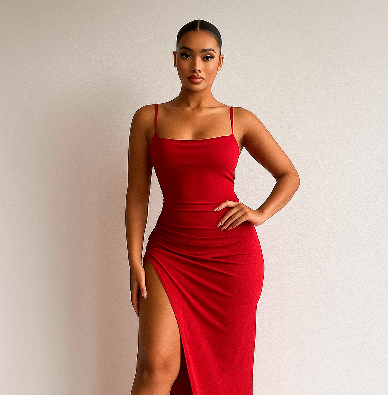 Crimson Temptation Dress